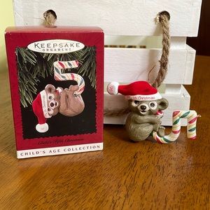 Hallmark Keepsake Ornament “Child’s Fifth Christmas” - Dated 1996 VINTAGE